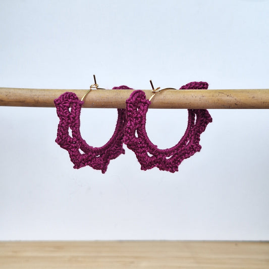 Earrings 'crochet'