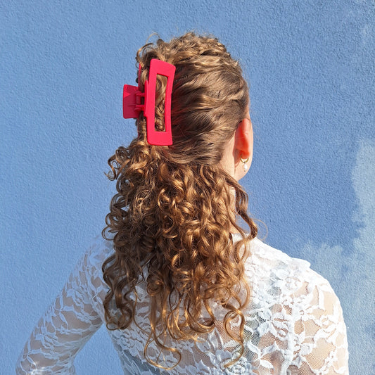 Hair clip 'red'