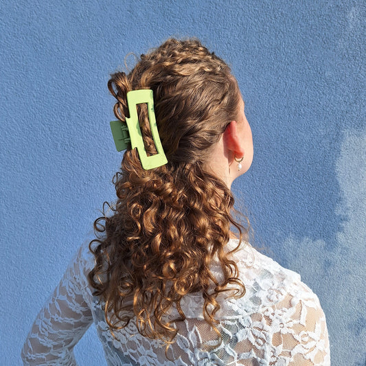 Hair clip 'light green'