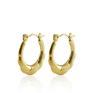 Earrings 'textured'